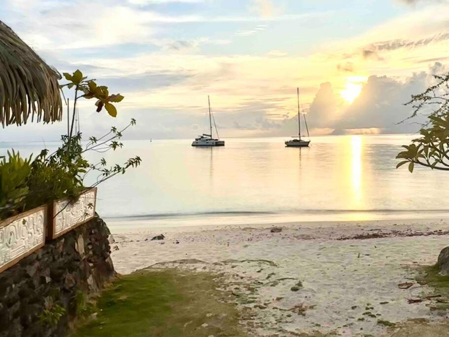 Meri Lodge Huahine Fare Dış mekan fotoğraf