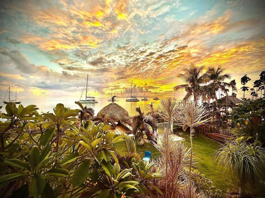 Meri Lodge Huahine Fare Dış mekan fotoğraf