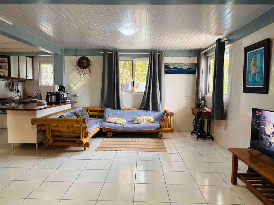 Meri Lodge Huahine Fare Dış mekan fotoğraf